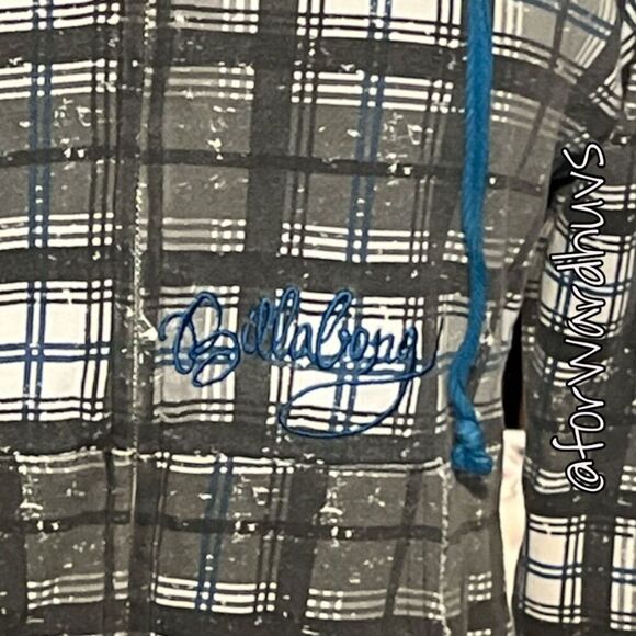 Reversible Billabong Full Zip Hoodie - Size Estimate: Small - Picture 4 of 14